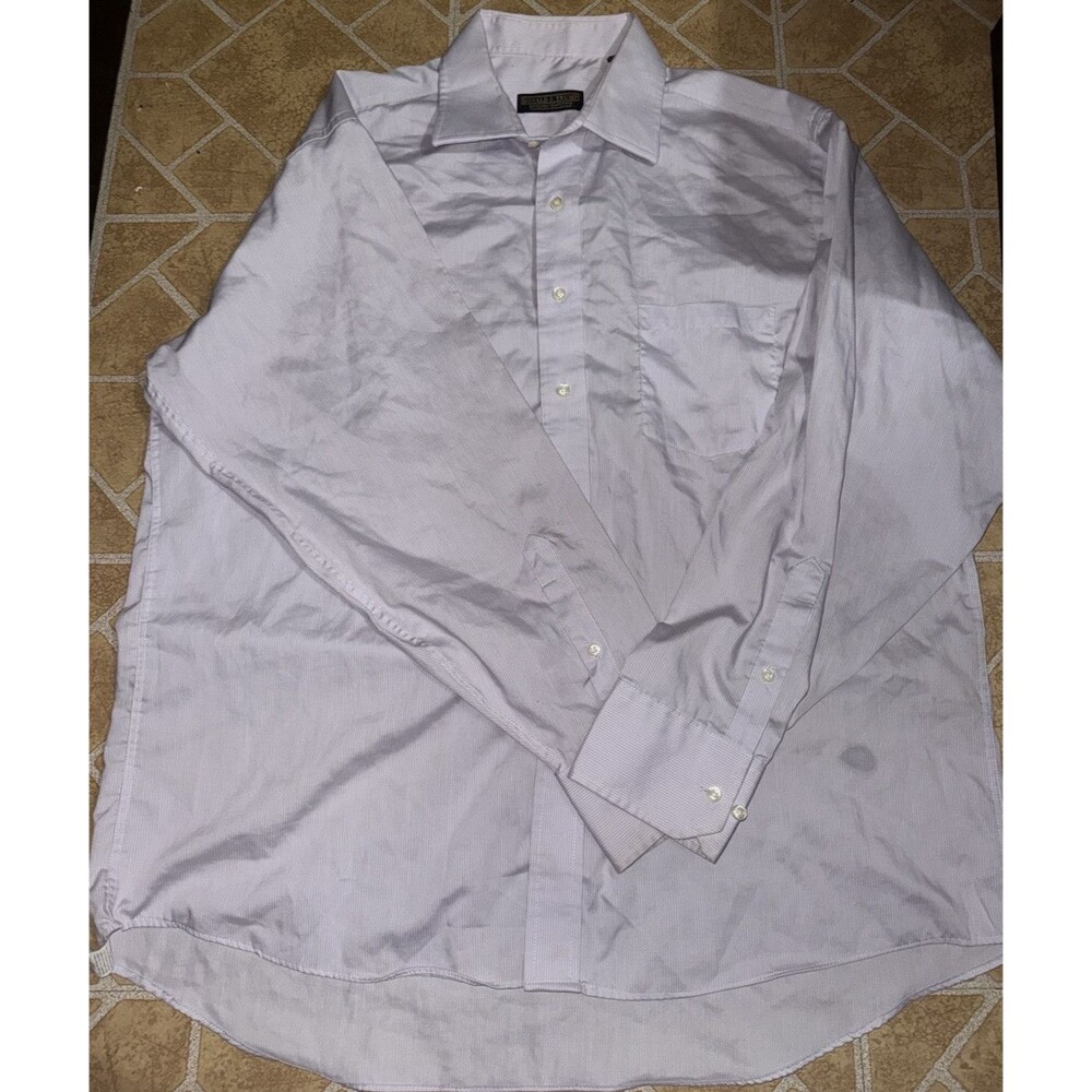DONALD J TRUMP Mens Extra Large Button Down Long Sleeve Extra Large 17 1/2 / 34